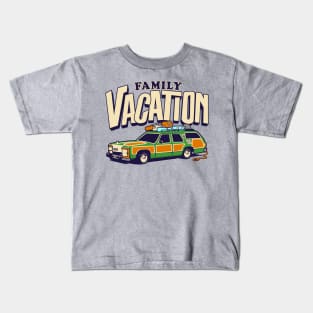 Roadtrip! Family Vacation Shirts for the whole family with Griswold Station Wagon Kids T-Shirt